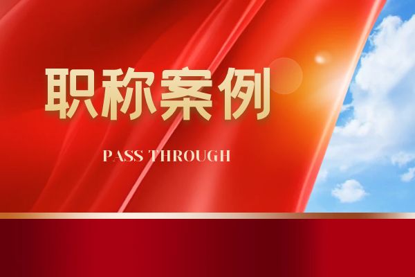 南京浙江省环保中级职称案例